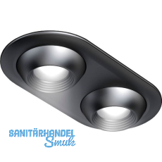 ITAL PEK Einbauleuchte Focus2 Round schwarz