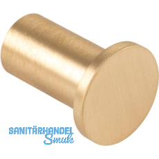 Mantelhaken Erato 22 mm, T 29 mm, Messing matt