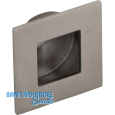 Muschelgriff Eros Breite 30 mm, Einlass � 23 mm, Edelstahl geb�rstet