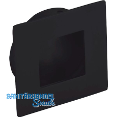 Muschelgriff Eros Breite 40 mm, Einlass � 35 mm, Edelstahl schwarz matt