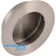 Muschelgriff Edana II � 65 mm, Einlass � 51 mm, Edelstahl geb�rstet