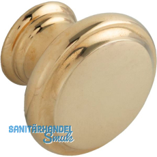 Knopf Pyra � 29 mm, Tiefe 21 mm, Messing poliert