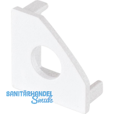 BILTON Endkappe BLine-S COR mit Bohrung, wei�