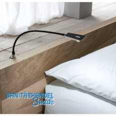 L&S Bettpaneelleuchte Area Light mit Dimmfunktion, schwarz, 24 V/DC