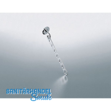 Kleiderb�gelhalter Star klappbar, L�nge 295 mm, Stahl verchromt poliert