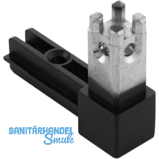 ALUMIS Smartcube-Smartframe Eckknoten 2s Zamak schwarz ALUMIS Smartcube-Smartframe Eckknoten 2s Zamak schwarz
