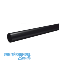 Schrankrohr SR rund 25 x 3000 mm auf Ma� geschnitten Stahl schwarz lackiert