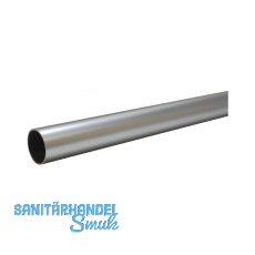 Schrankrohr SR rund 25 x 2000 mm Stahl verchromt matt