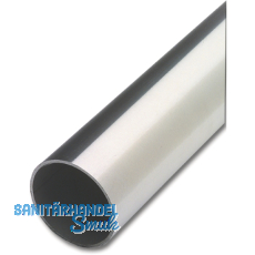 Dekorrohr 25 x 3000 mm Edelstahl geschliffen