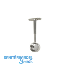 Schrankrohrlager Rund 2 geschlossen � 25 mm, Zamak verchromt