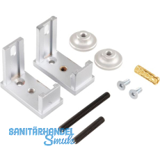 ALU-STYLE GP System Befestigungsset Decke-Boden alufarbig