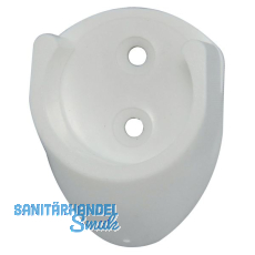 Schrankrohrlager Rund 1 � 19 mm, Kunststoff wei�