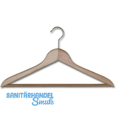 Kleiderbügel Unut 1 drehbar, mit Hosensteg, Buche lackiert Kleiderbügel Unut 1 drehbar, mit Hosensteg, Buche lackiert