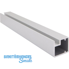 ALUMIS Alurahmenprofil schmal, L�nge 2500 per Stange, natur eloxiert