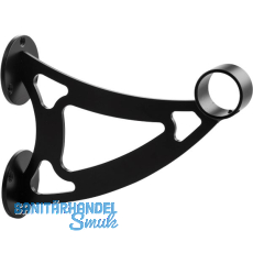 Bar-Reling Wandst�tze mit Diagonalstrebe Linz f�r Rohr-� 38 mm, Stahl Schwarz