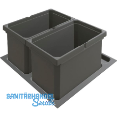 VS ENVI Free Plus Abfalltrennsystem KB 600/Höhe 216 mm 2 x 13 L Lava VS ENVI Free Plus Abfalltrennsystem KB 600/Höhe 216 mm 2 x 13 L Lava