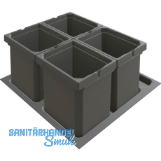 VS ENVI Free Plus Abfalltrennsystem KB 600/Höhe 216 mm 4 x 6 L Lava VS ENVI Free Plus Abfalltrennsystem KB 600/Höhe 216 mm 4 x 6 L Lava