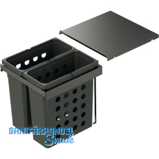 VS WASH Einbau-Wäschesammler Flex Pro KB 450 mm Lava VS WASH Einbau-Wäschesammler Flex Pro KB 450 mm Lava