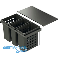 VS WASH Einbau-Wäschesammler Flex Pro KB 800 mm Lava VS WASH Einbau-Wäschesammler Flex Pro KB 800 mm Lava