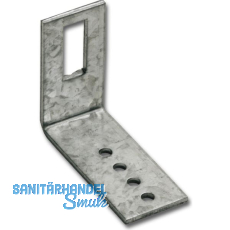 Befestigungswinkel Vorhang-Laufschiene Stahl verzinkt