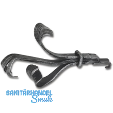 Ziertst�ck 254 Rustikal 190 mm Schmiedeeisen schwarz