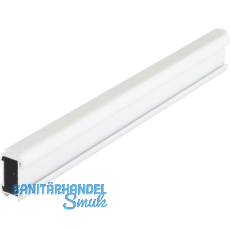 Schrankrohr Niobe 3000 mm auf Ma�, Aluminium wei� matt