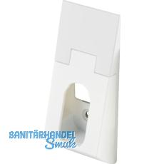 Schrankrohrlager Niobe, Zamak wei� matt lackiert