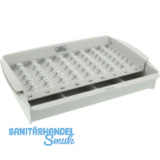 BURG-W�CHTER OFFICE ZE 300, Geldz�hleinsatz, 65 x 326 x 228 mm, Hellgrau