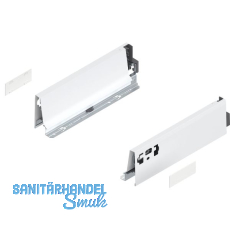 BLUM TANDEMBOX antaro Zarge Höhe M, NL 270, Stahl Seidenweiß BLUM TANDEMBOX antaro Zarge Höhe M, NL 270, Stahl Seidenweiß