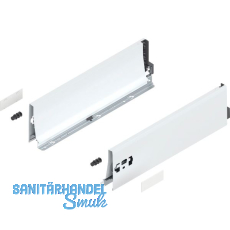 BLUM TANDEMBOX antaro Zarge H�he K, NL 400, Stahl Seidenwei�