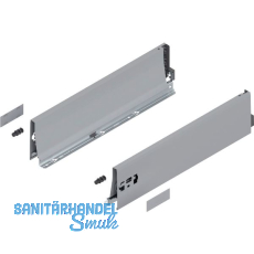 BLUM TANDEMBOX antaro Zarge Höhe K, NL 450, Stahl grau RAL 9006 BLUM TANDEMBOX antaro Zarge Höhe K, NL 450, Stahl grau RAL 9006