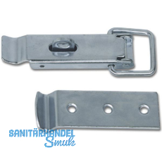 Kistenverschluss absperrbar 110x32, Stahl verzinkt Kistenverschluss absperrbar 110x32, Stahl verzinkt