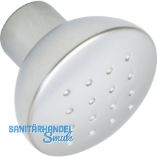 Knopf Pharis ø 33 mm, Tiefe 27 mm, ZN verchromt matt Knopf Pharis ø 33 mm, Tiefe 27 mm, ZN verchromt matt