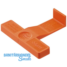 BLUM TIP-ON BLUMOTION Frontspalt-Lehre für TANDEMBOX, Kunststoff BLUM TIP-ON BLUMOTION Frontspalt-Lehre für TANDEMBOX, Kunststoff