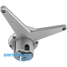 CAMAR Ersatz-Befestigungsplatte oben - Tischfuss zylindrisch/Aluminium � 80 mm