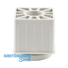 CAMAR Tischfu� Ersatz-Einzelteile Quadra 60 x 60 mm, Verstellteller unten