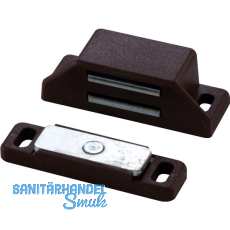 MACO Haftmagnetschnapper Type 6, Haltekraft 6 kg, Kunststoff braun MACO Haftmagnetschnapper Type 6, Haltekraft 6 kg, Kunststoff braun