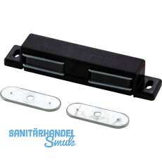 MACO Doppelmagnetschnapper Type 4.2, Haltekraft 4 kg, 1 Loch, Kunststoff schwarz MACO Doppelmagnetschnapper Type 4.2, Haltekraft 4 kg, 1 Loch, Kunststoff schwarz