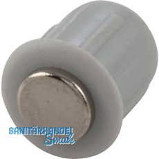 MACO Einbohrmagnetschnapper Type 8, � 8mm, Kunststoff lichtgrau