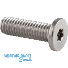 Zylinderschraube mit extrem niedrigem Kopf M 3x 8 Torx 8 - Edelstahl A2