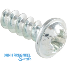 PLASFAST®-Schraube Flanschkopf 3.0x 10 TX10 - Stahl verzinkt-blau PLASFAST®-Schraube Flanschkopf 3.0x 10 TX10 - Stahl verzinkt-blau