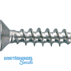 PLASFAST�-Schraube Senkkopf 3.0x16 TX8 Stahl verzinkt-blau