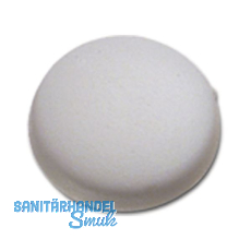 Kunststoffabdeckkappe f�r Rahmenanker wei�