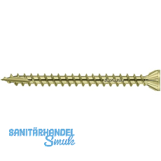 EUROTEC Holzbauschraube OSB Fix 4,3 x 80 mm verzinkt-gelb EUROTEC Holzbauschraube OSB Fix 4,3 x 80 mm verzinkt-gelb