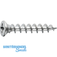 SFS-SPT/39 Beschlagschraube 4.3x45 PH 2 Stahl silber f�r Kunststoffprofile