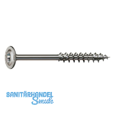 SPAX Holzbauschraube Tellerkopf 8.0x160 TG Torx 40 Edelstahl A2 mit Bewertung