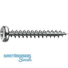 SPAX Halbrundkopf 4.0x 60 Vollgewinde Torx 20 Wirox-Silber mit Bewertung SPAX Halbrundkopf 4.0x 60 Vollgewinde Torx 20 Wirox-Silber mit Bewertung