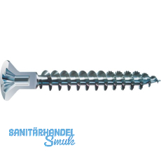 SPAX Senkkopf 4.5x 40 Vollgewinde Pozidriv 2 mit Kopflochbohrung Wirox-Silber SPAX Senkkopf 4.5x 40 Vollgewinde Pozidriv 2 mit Kopflochbohrung Wirox-Silber