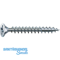 SPAX Senkkopf 4.5x 50 Vollgewinde Pozidriv 2 Wirox-Silber mit Bewertung