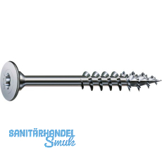 SPAX Korpusschraube ohne Linse 4.0x 30 TG TX20 - Stahl vernickelt